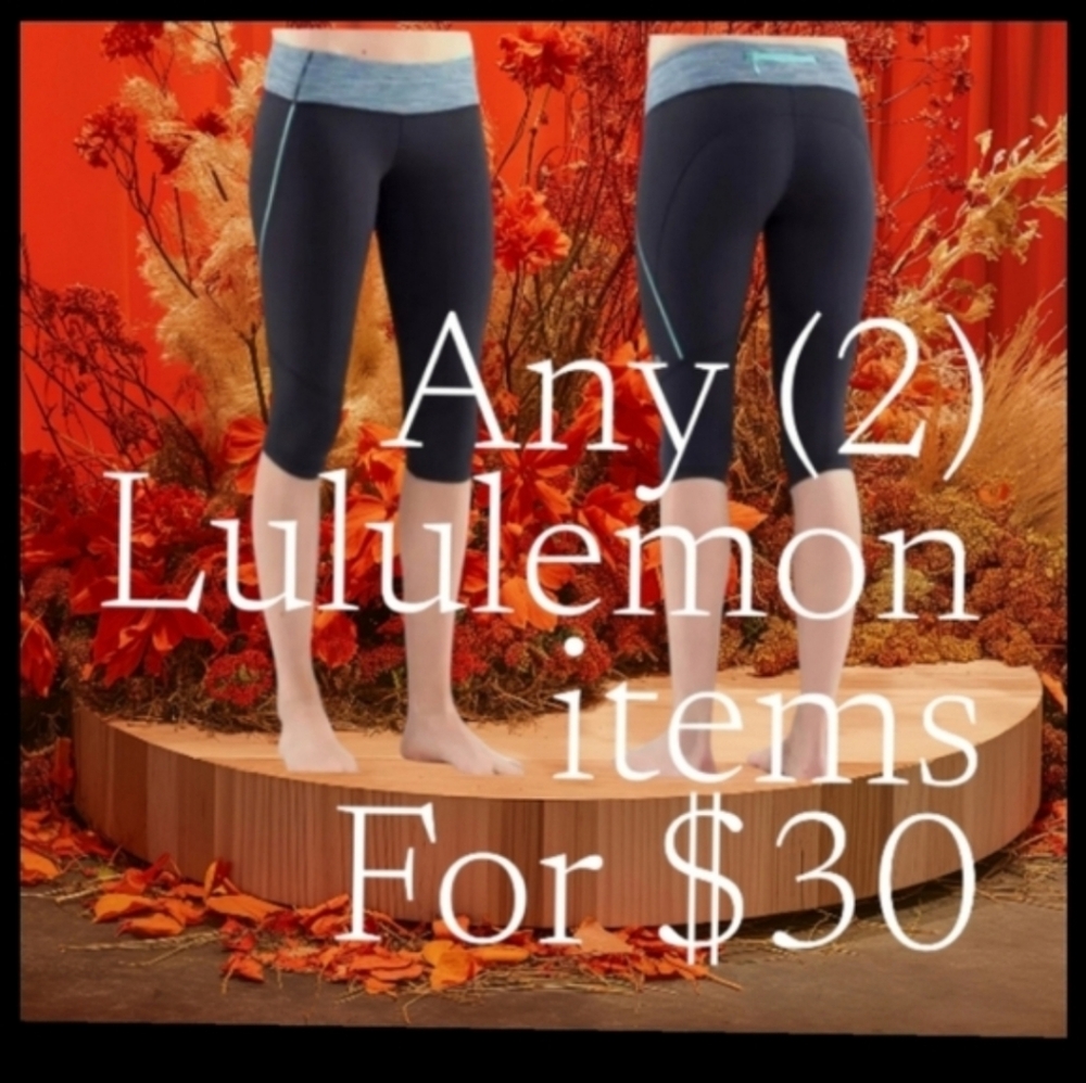 Flash SALE Lululemon Items $30●